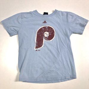 Adidas Boys Philadelphia Phillies Logo T-Shirt